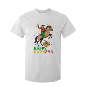 Happy Kwanzaa Cowboy T Shirt For Kid Funny African Holiday Gift - Print Your Wear