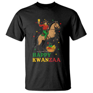 Happy Kwanzaa Cowboy T Shirt Funny African Holiday Gift - Print Your Wear