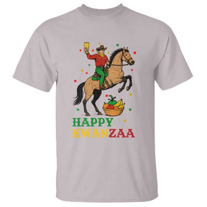 Happy Kwanzaa Cowboy T Shirt Funny African Holiday Gift - Print Your Wear