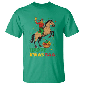 Happy Kwanzaa Cowboy T Shirt Funny African Holiday Gift - Print Your Wear