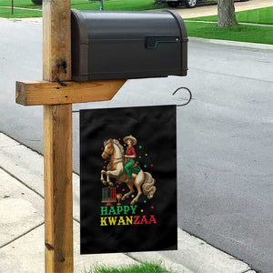 Happy Kwanzaa Cowgirl Garden Flag Funny African American Festival Gift TS12 Print Your Wear