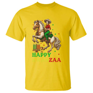 Happy Kwanzaa Cowgirl T Shirt Funny African American Festival Gift - Print Your Wear