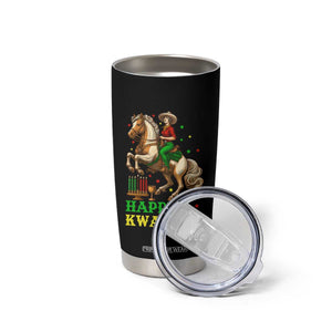 Happy Kwanzaa Cowgirl Tumbler Cup Funny African American Festival Gift - Print Your Wear