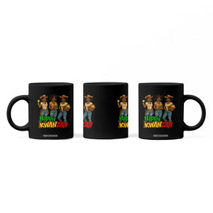Happy Kwanzaa Cowgirl Coffee Mug Festival Of Lights African Heritage Gift - Print Your Wear