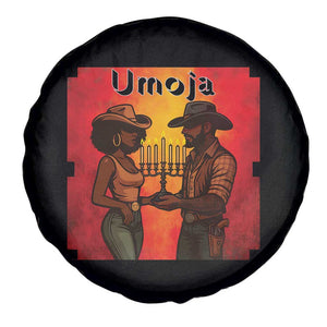 Kwanzaa Umoja Togetherness Spare Tire Cover Cowboy Cowgirl African Heritage Gift TS12 Print Your Wear