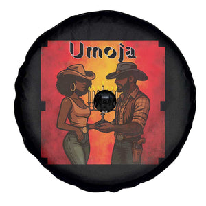 Kwanzaa Umoja Togetherness Spare Tire Cover Cowboy Cowgirl African Heritage Gift - Print Your Wear