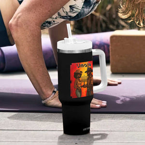 Kwanzaa Umoja Togetherness Tumbler With Handle Cowboy Cowgirl African Heritage Gift - Print Your Wear