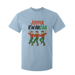Joyful Kwanzaa Cowboy T Shirt For Kid Festival Of Lights African Heritage Gift TS12 Light Blue Print Your Wear