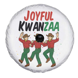 Joyful Kwanzaa Cowboy Spare Tire Cover Festival Of Lights African Heritage Gift - Print Your Wear