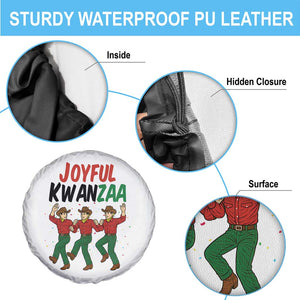 Joyful Kwanzaa Cowboy Spare Tire Cover Festival Of Lights African Heritage Gift - Print Your Wear