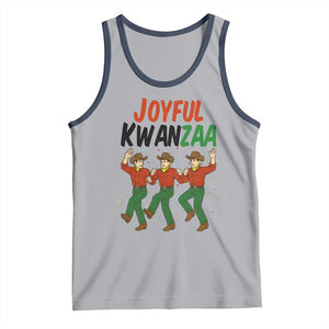 Joyful Kwanzaa Cowboy Tank Top Festival Of Lights African Heritage Gift - Print Your Wear
