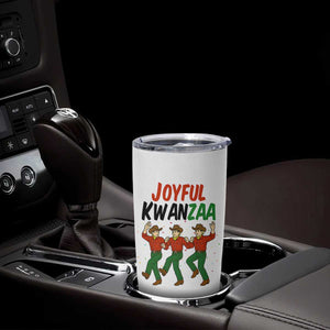 Joyful Kwanzaa Cowboy Tumbler Cup Festival Of Lights African Heritage Gift - Print Your Wear