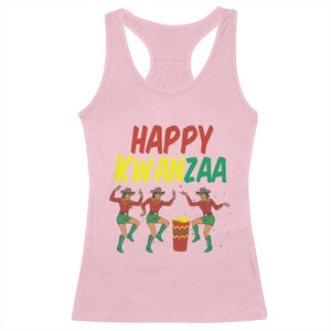 Joyful Kwanzaa Cowgirl Dance Racerback Tank Top African Heritage Festival Gift TS12 Light Pink Print Your Wear