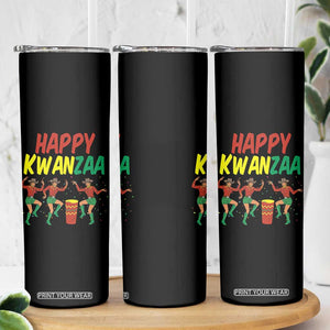 Joyful Kwanzaa Cowgirl Dance Skinny Tumbler African Heritage Festival Gift TS12 Print Your Wear