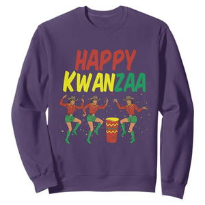 Joyful Kwanzaa Cowgirl Dance Sweatshirt African Heritage Festival Gift TS12 Purple Print Your Wear