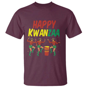 Joyful Kwanzaa Cowgirl Dance T Shirt African Heritage Festival Gift TS12 Maroon Print Your Wear