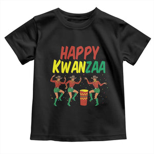 Joyful Kwanzaa Cowgirl Dance Toddler T Shirt African Heritage Festival Gift TS12 Black Print Your Wear