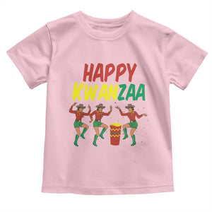 Joyful Kwanzaa Cowgirl Dance Toddler T Shirt African Heritage Festival Gift TS12 Light Pink Print Your Wear