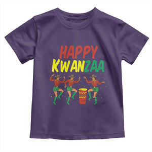 Joyful Kwanzaa Cowgirl Dance Toddler T Shirt African Heritage Festival Gift TS12 Purple Print Your Wear