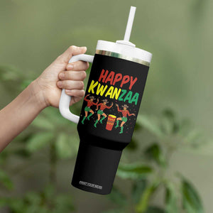 Joyful Kwanzaa Cowgirl Dance Tumbler With Handle African Heritage Festival Gift TS12 Print Your Wear