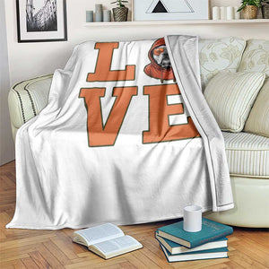 Love Vintage Cool Bulldog Throw Blanket Game Day Dog Lover TS12 Print Your Wear