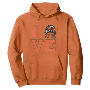 Love Vintage Cool Pun Girl Hoodie Game Day Gift TS12 Orange Print Your Wear
