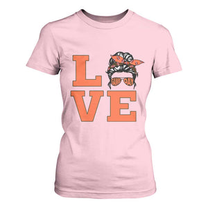 Love Vintage Cool Pun Girl T Shirt For Women Game Day Gift TS12 Light Pink Print Your Wear