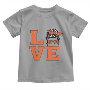 Love Vintage Cool Pun Girl Toddler T Shirt Game Day Gift TS12 Sport Gray Print Your Wear
