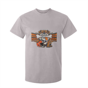 Funny Bulldog Football Lover T Shirt For Kid Game Day Fan Lifestyle TS12 Ice Gray Print Your Wear
