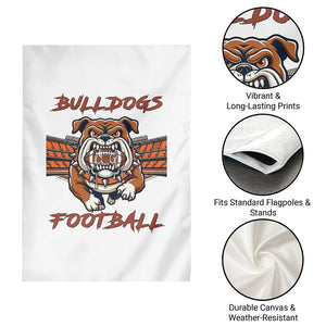 Bulldog Football Lover Garden Flag Midwest Game Day Lifestyle TS12 Print Your Wear