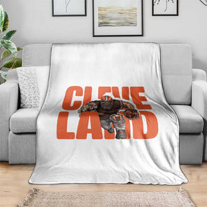 CFBB Midwest Football Player Gift Throw Blanket TS12 Print Your Wear