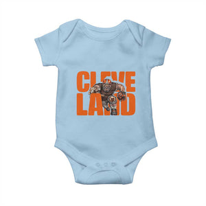 CFBB Midwest Football Player Gift Baby Onesie TS12 Light Blue Print Your Wear
