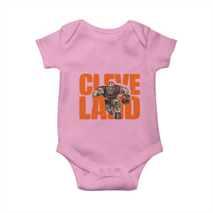 CFBB Midwest Football Player Gift Baby Onesie TS12 Light Pink Print Your Wear