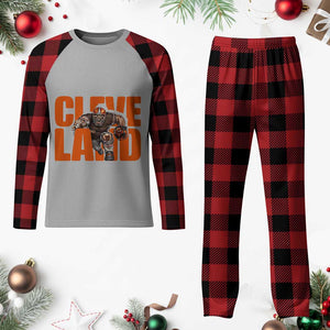 CFBB Midwest Football Player Gift Plaid Pajama Set TS12 Buffalo Plaid Print Your Wear