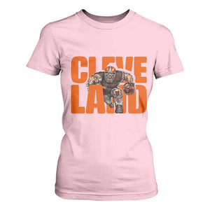 CFBB Midwest Football Player Gift T Shirt For Women TS12 Light Pink Print Your Wear