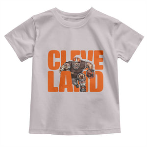 CFBB Midwest Football Player Gift Toddler T Shirt TS12 Ice Gray Print Your Wear