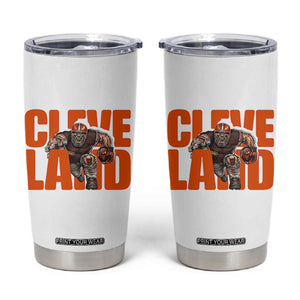 CFBB Midwest Football Player Gift Tumbler Cup TS12 White Print Your Wear