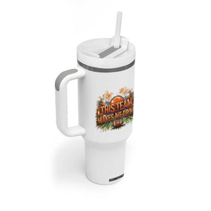 This Team Makes Me Drink Tumbler With Handle CFBB Fan Gift TS12 Print Your Wear