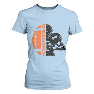 Midwest Football Lover T Shirt For Women CFBB Fan Gift TS12 Light Blue Print Your Wear