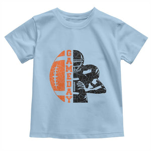 Midwest Football Lover Toddler T Shirt CFBB Fan Gift TS12 Light Blue Print Your Wear