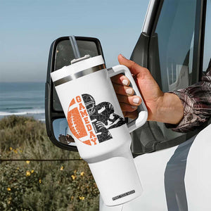 Midwest Football Lover Tumbler With Handle CFBB Fan Gift TS12 Print Your Wear