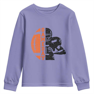 Midwest Football Lover Youth Sweatshirt CFBB Fan Gift TS12 Violet Print Your Wear