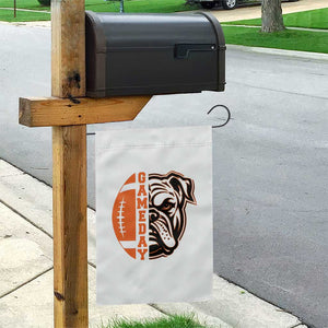 Bulldog Football Lover Garden Flag Game Day Fan Lifestyle TS12 Print Your Wear