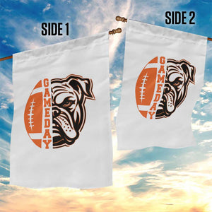 Bulldog Football Lover Garden Flag Game Day Fan Lifestyle TS12 Print Your Wear