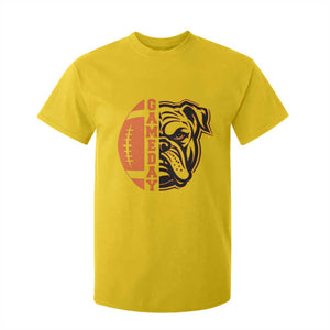 Bulldog Football Lover T Shirt For Kid Game Day Fan Lifestyle TS12 Daisy Print Your Wear