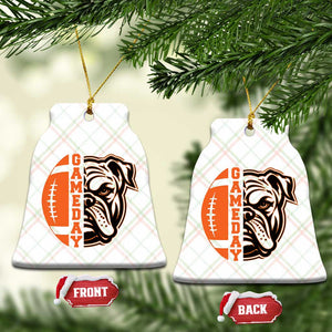 Bulldog Football Lover Ceramic Ornament Game Day Fan Lifestyle TS12 Print Your Wear