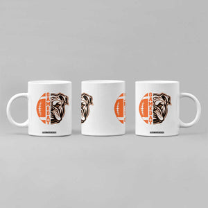 Bulldog Football Lover Coffee Mug Game Day Fan Lifestyle TS12 Print Your Wear