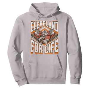 Cleveland For Life Hoodie CFBB Fan Gift TS12 Ice Gray Print Your Wear