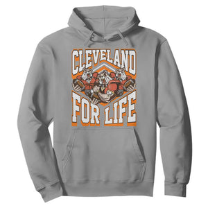 Cleveland For Life Hoodie CFBB Fan Gift TS12 Sport Gray Print Your Wear