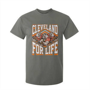 Cleveland For Life T Shirt For Kid CFBB Fan Gift TS12 Military Green Print Your Wear